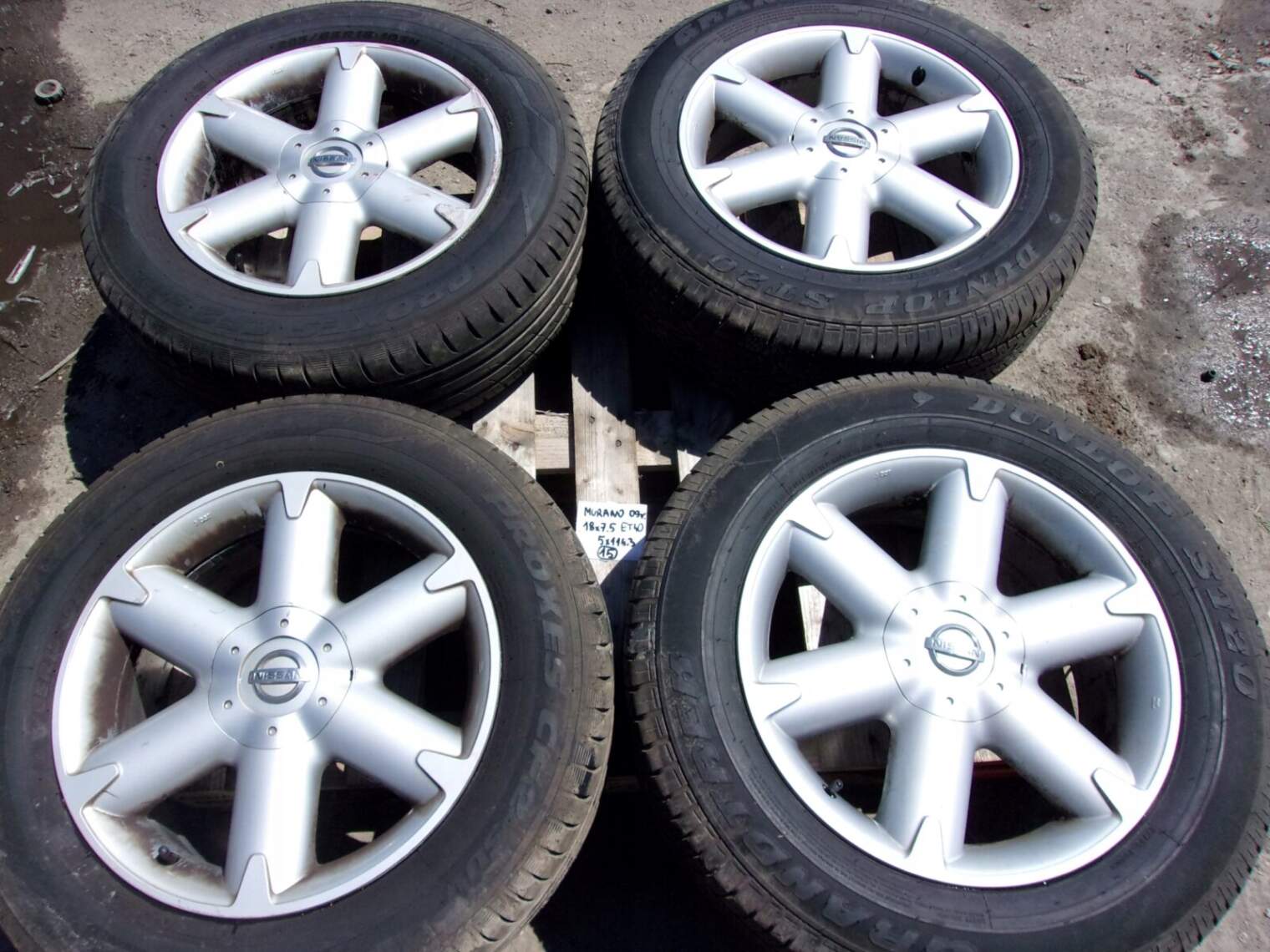 Nissan Murano Z50 2008r Felgi 18 5x114.3 225/65r18