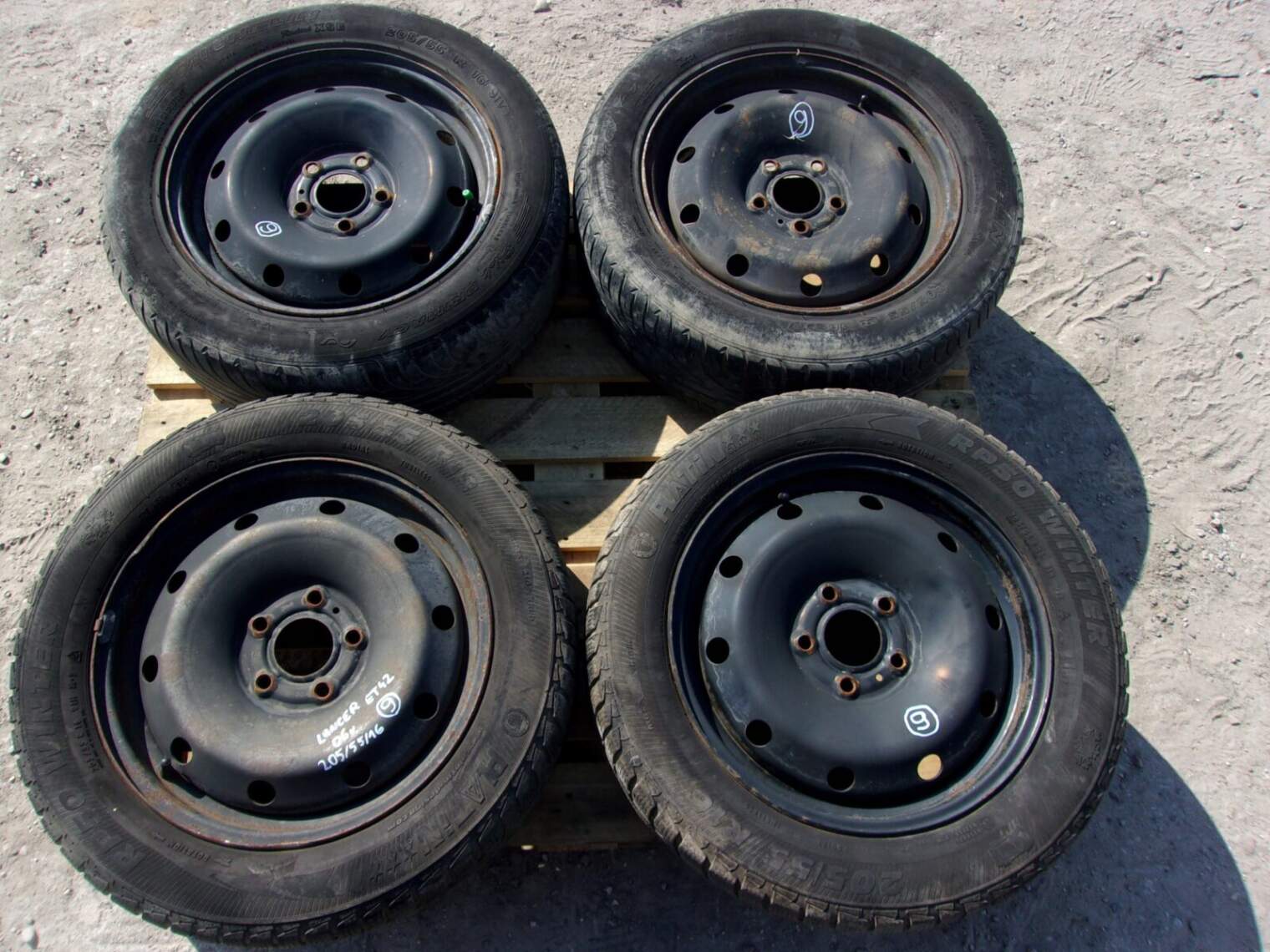 Mitsubishi Lancer IX Felgi Stalowe 16 205/55r16