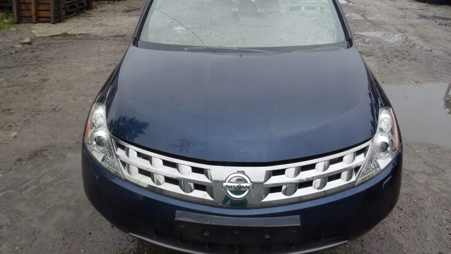 Nissan Murano Z50 Maska Lampa Przednia Zderzak Bw9