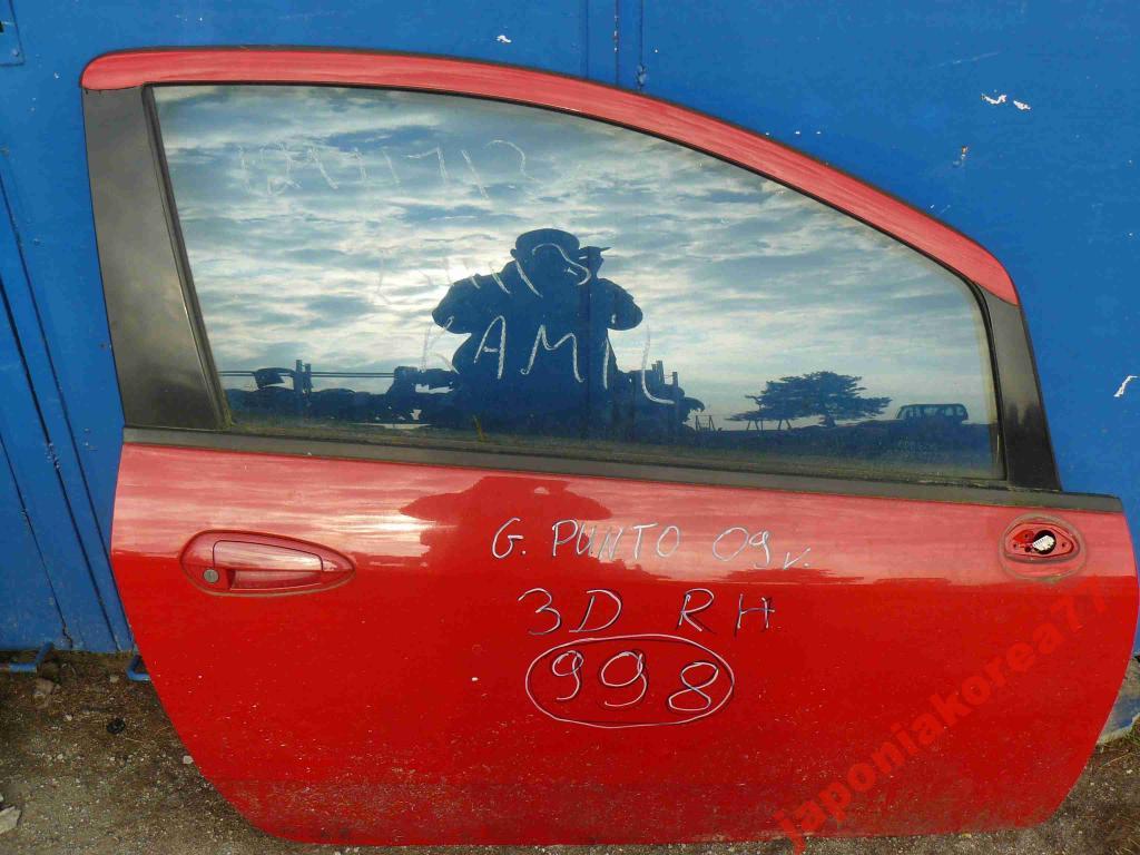 Fiat Grande Punto 2009r Drzwi Prawe 3DRZWI