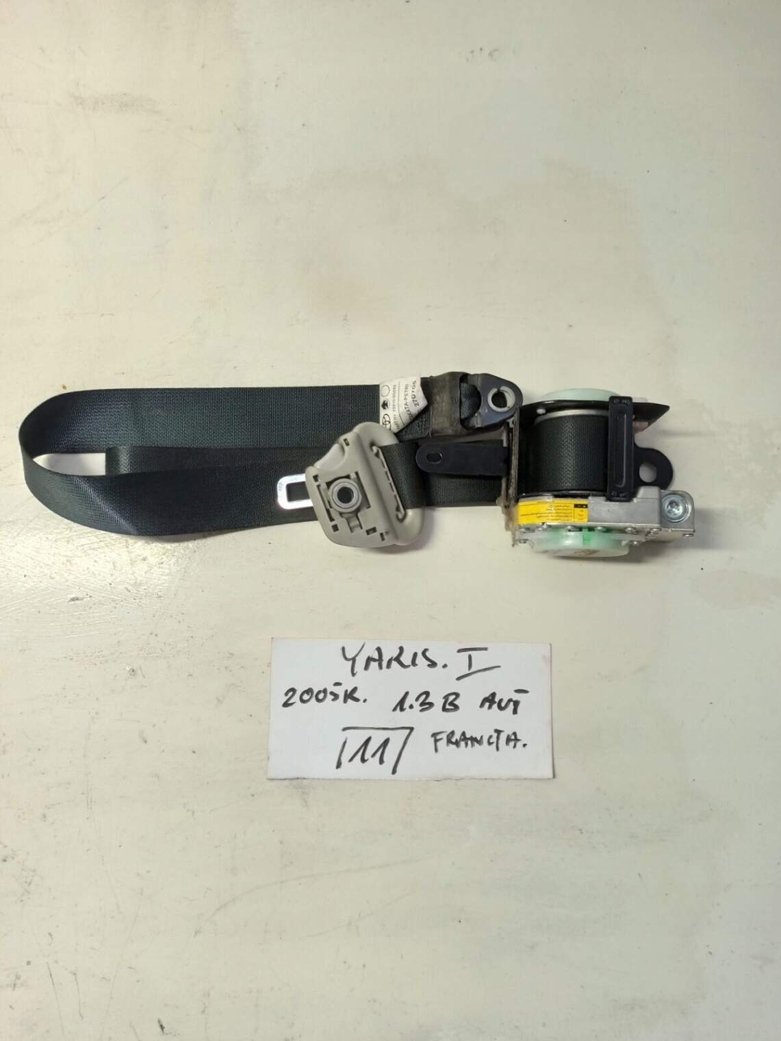 Toyota Yaris 05r 1,3 B Aut Pas Bezpieczeństwa Pp