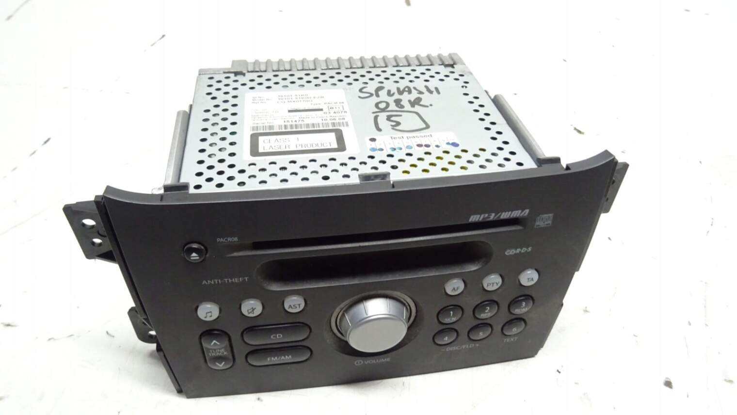 Suzuki Splash 2008r Radio Cd Mp3 39101-51ko