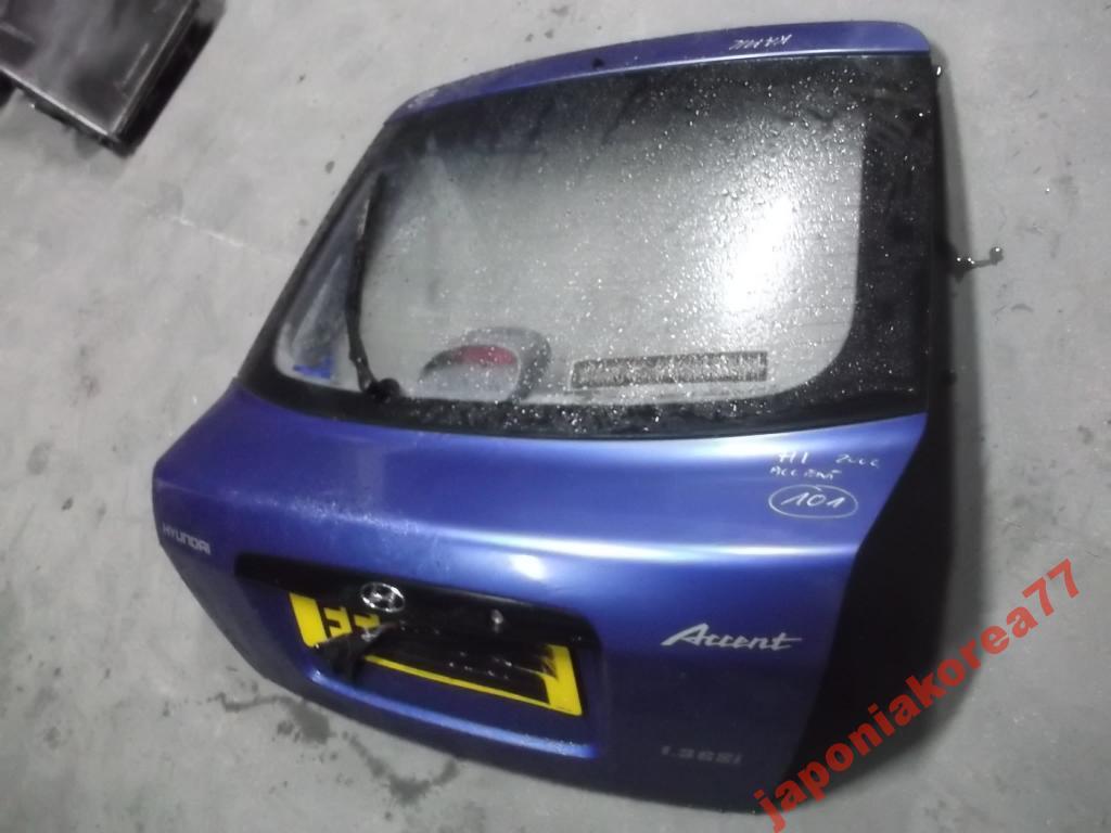 Hyundai Accent 2001 2002r. Klapa Tylna Szyba