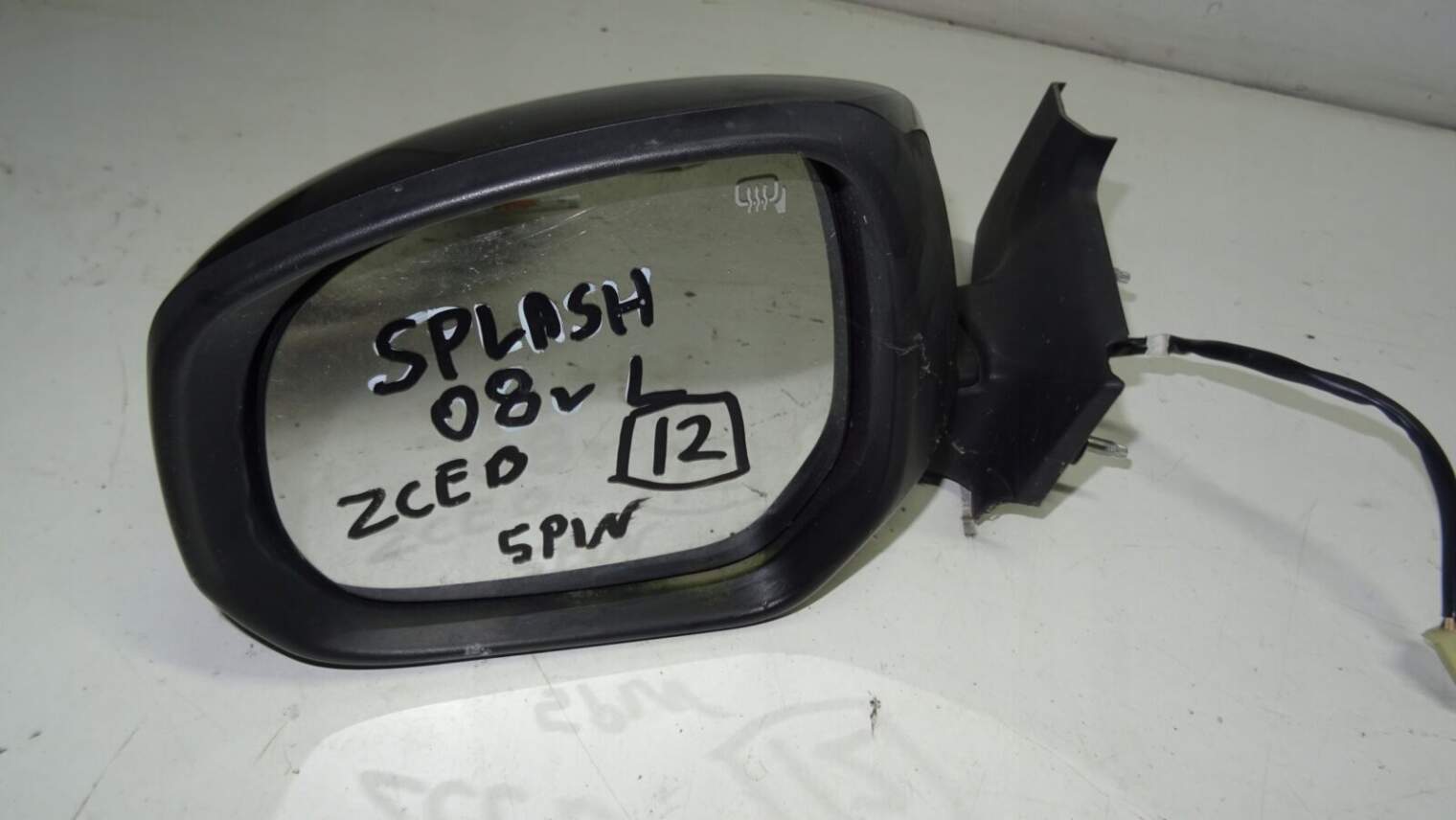 Suzuki Splash 08r Lusterko Lewe Kołor Zceb 5 Pin