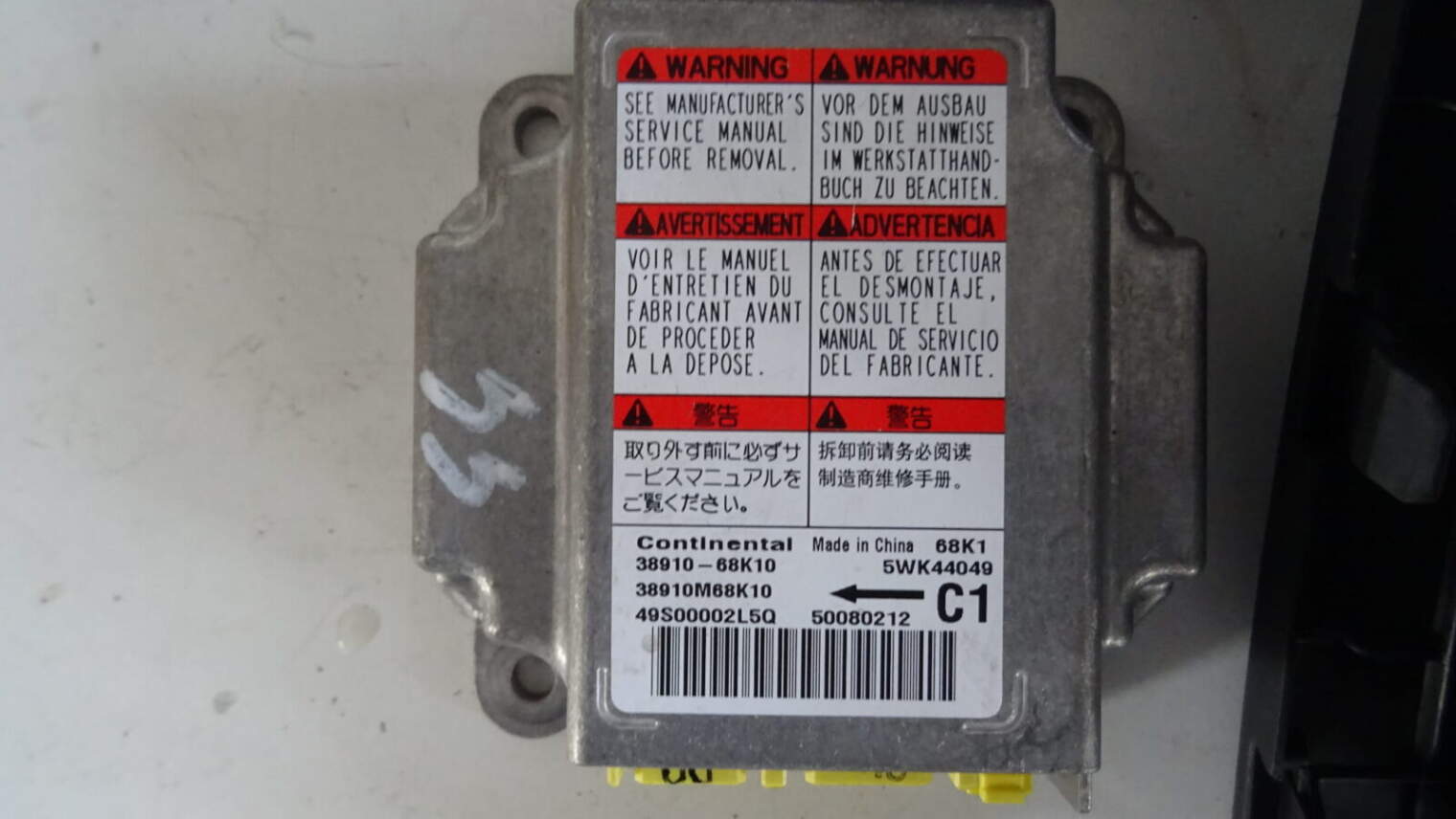 Suzuki Alto 2009r Poduszki Powietrzne 38910-68k10 5wk44049 - obrazek 2