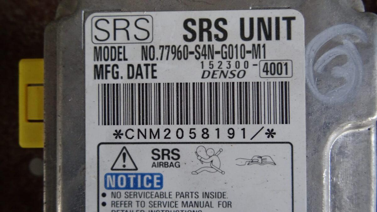 Honda Hr-V 2001r Poduszki Airbag 77960-S4n-G010-M1 - obrazek 2