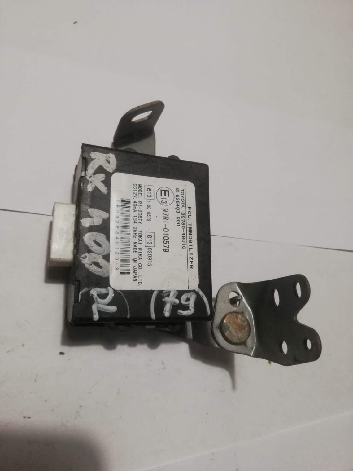 Lexus Rx300 Rx400 Moduł Immobilizera 89780-48010