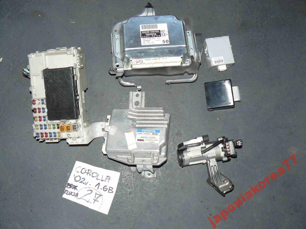 Toyota Corolla E12 1.6b Komputer 89661-02750