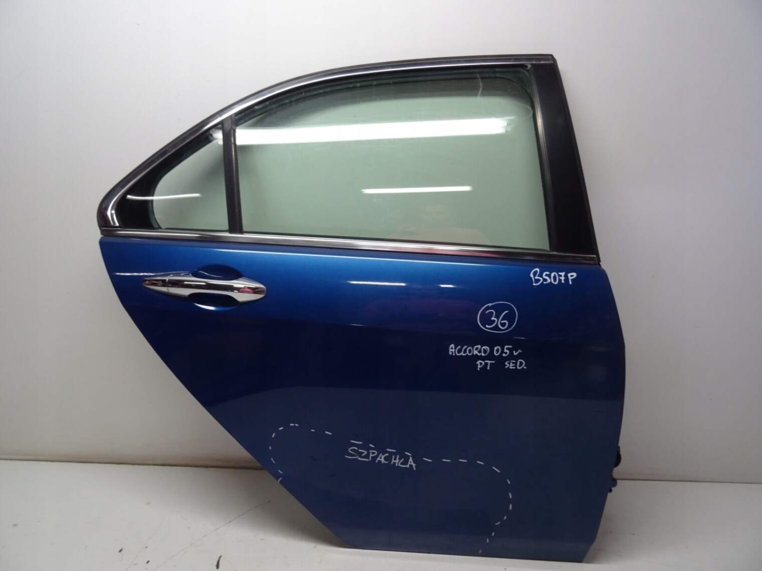 Honda Accord VII Sedan Drzwi Prawe Tylne B507p 2003-2007rok