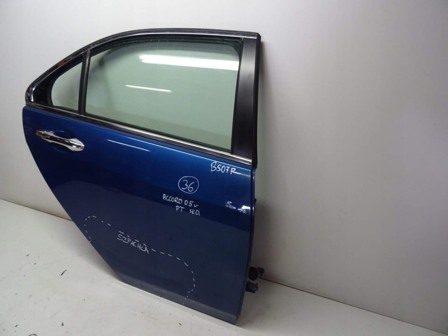 Honda Accord VII Sedan Drzwi Prawe Tylne B507p 2003-2007rok - obrazek 2