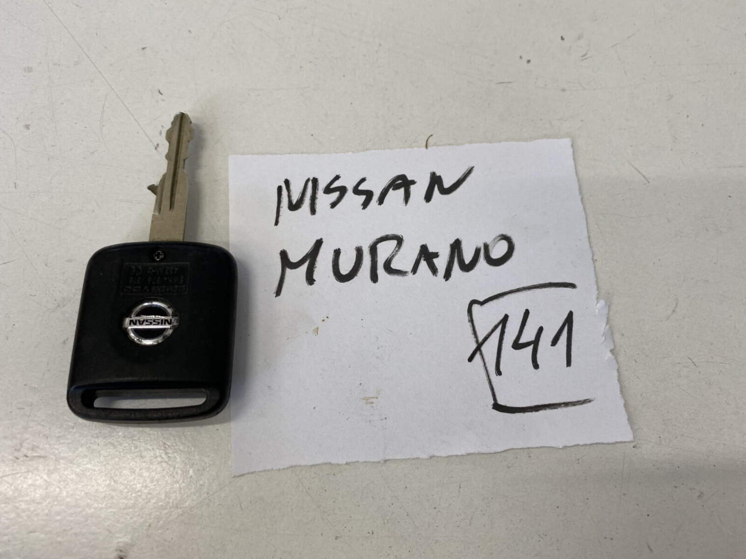 Nissan Murano Z50 Kluczyk Siemens Vdo 5wk4 876 / 818