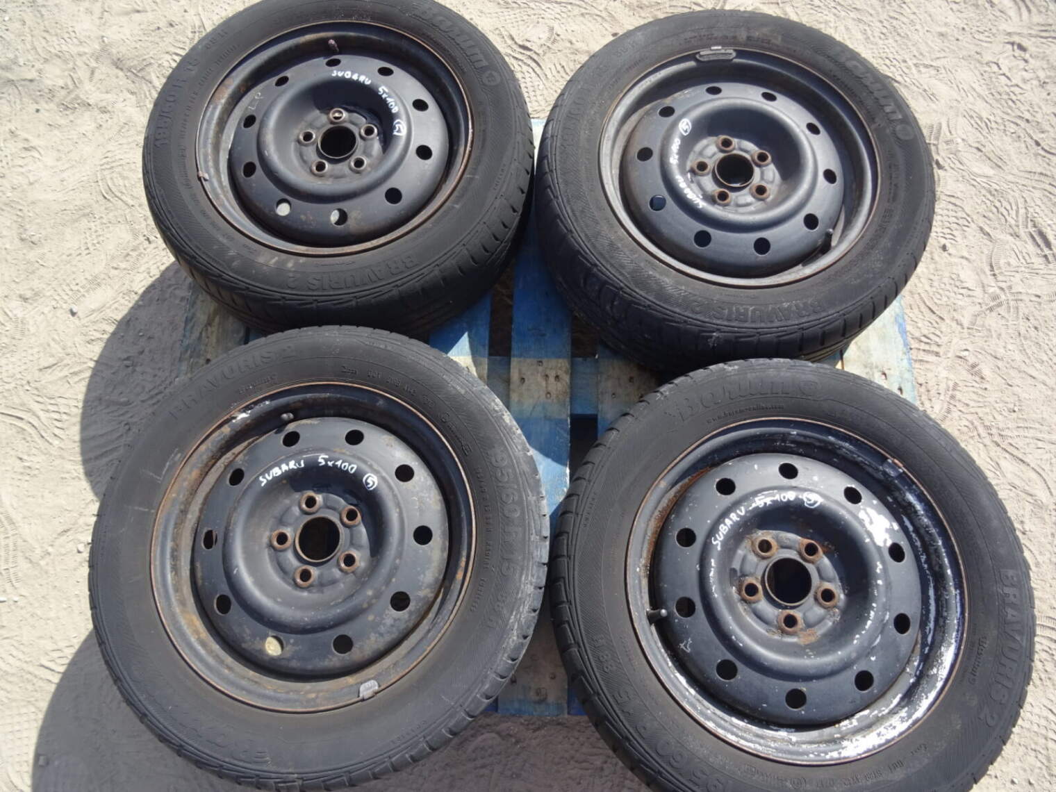 Subaru Forester Outback Felgi 5x100 195/60r15