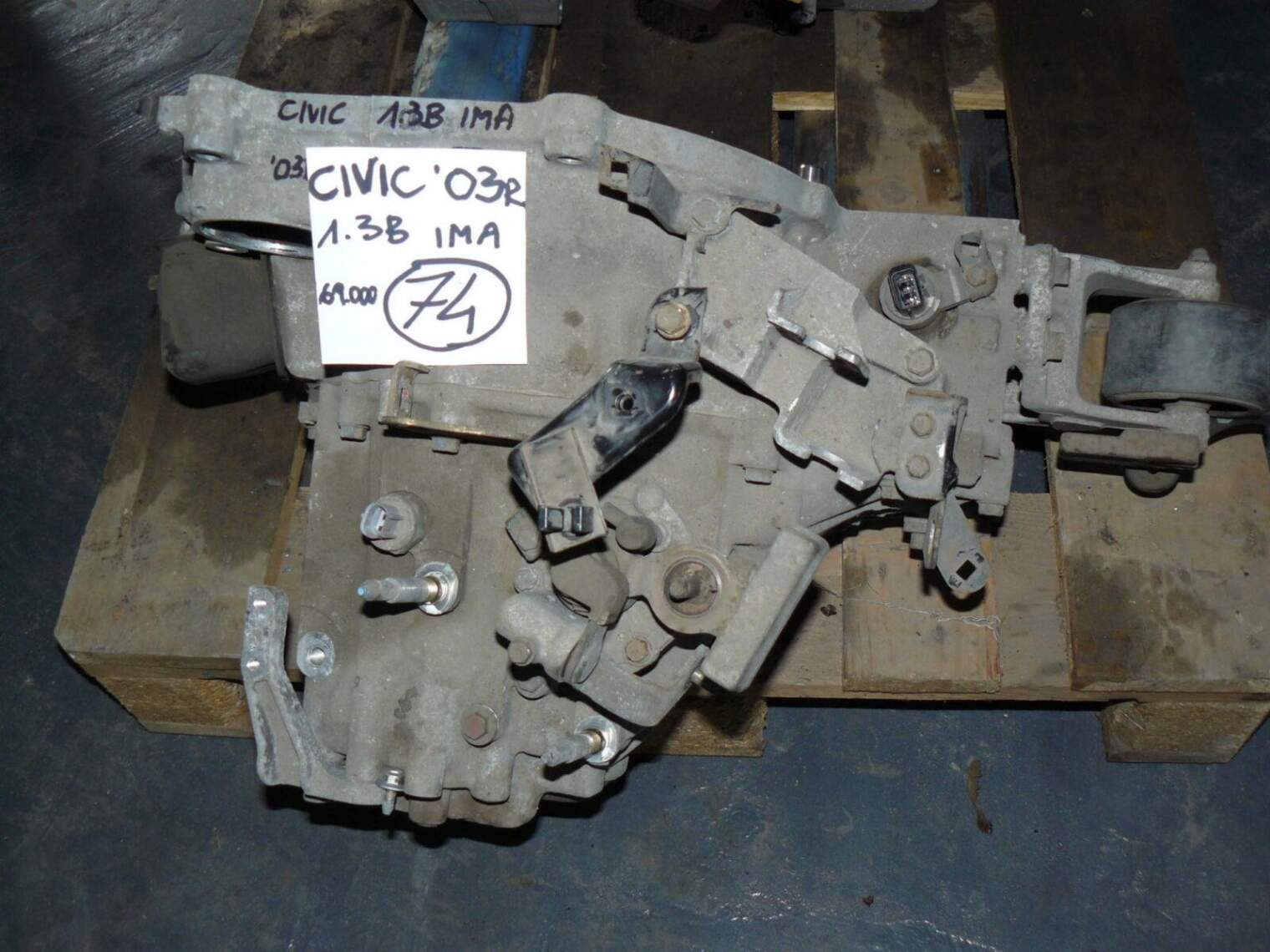 Honda CIVIc VII SKRZYNIA BIEGÓW 1.3 Vtec Ima NR.74