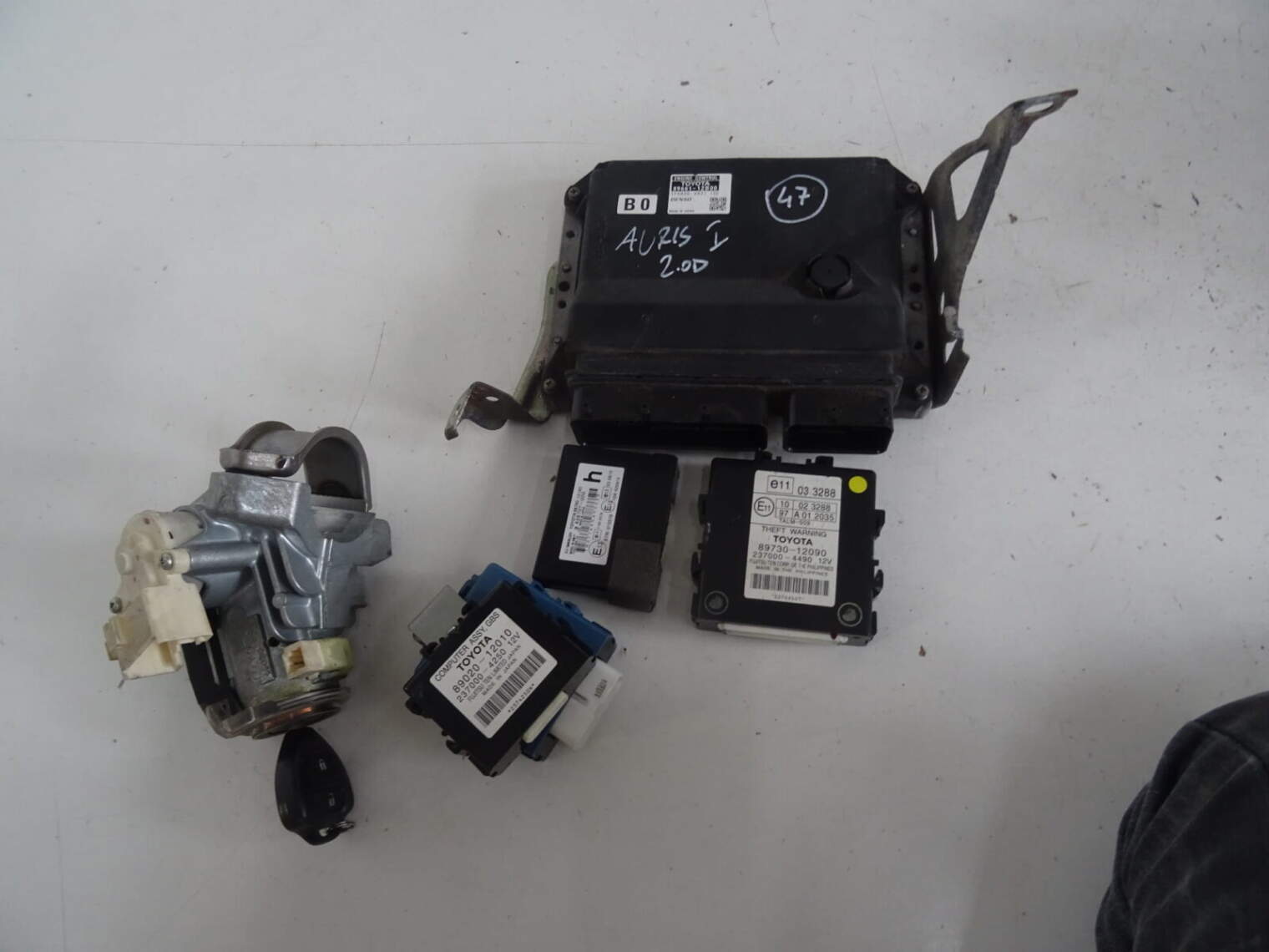 Toyota Auris I Sterownik Silnika 89661-12b00