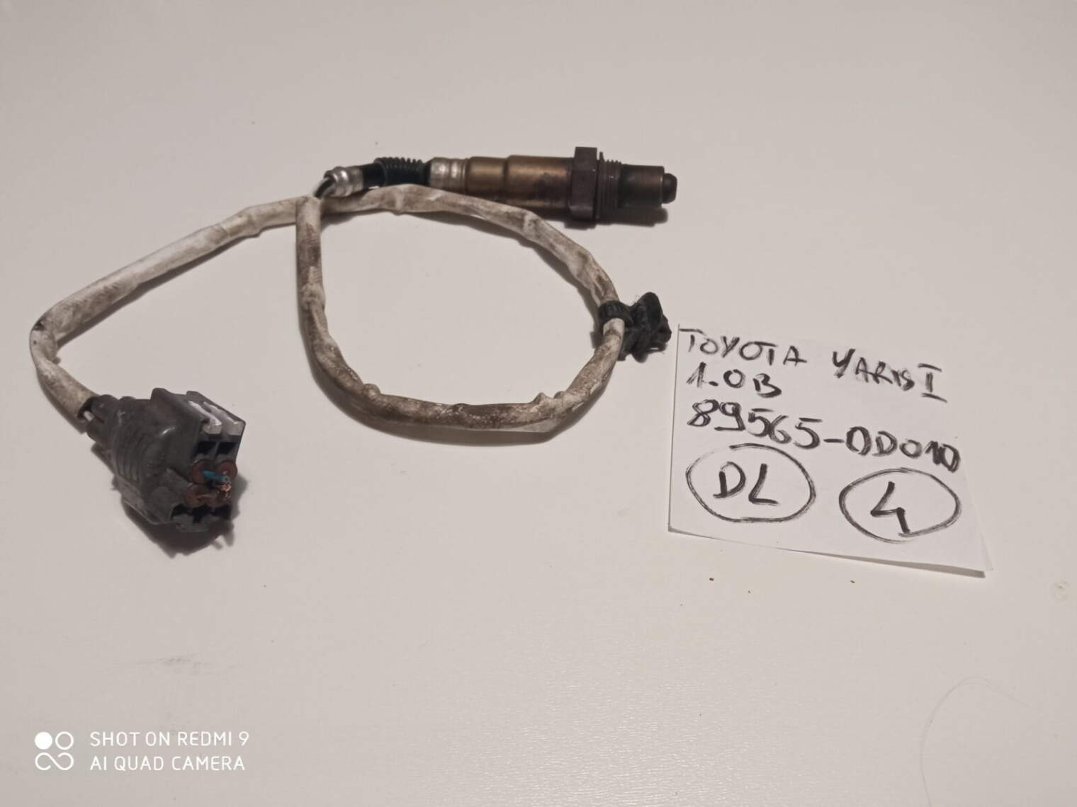 Toyota Yaris I 1.0b Sonda Lambda 89565-0d010
