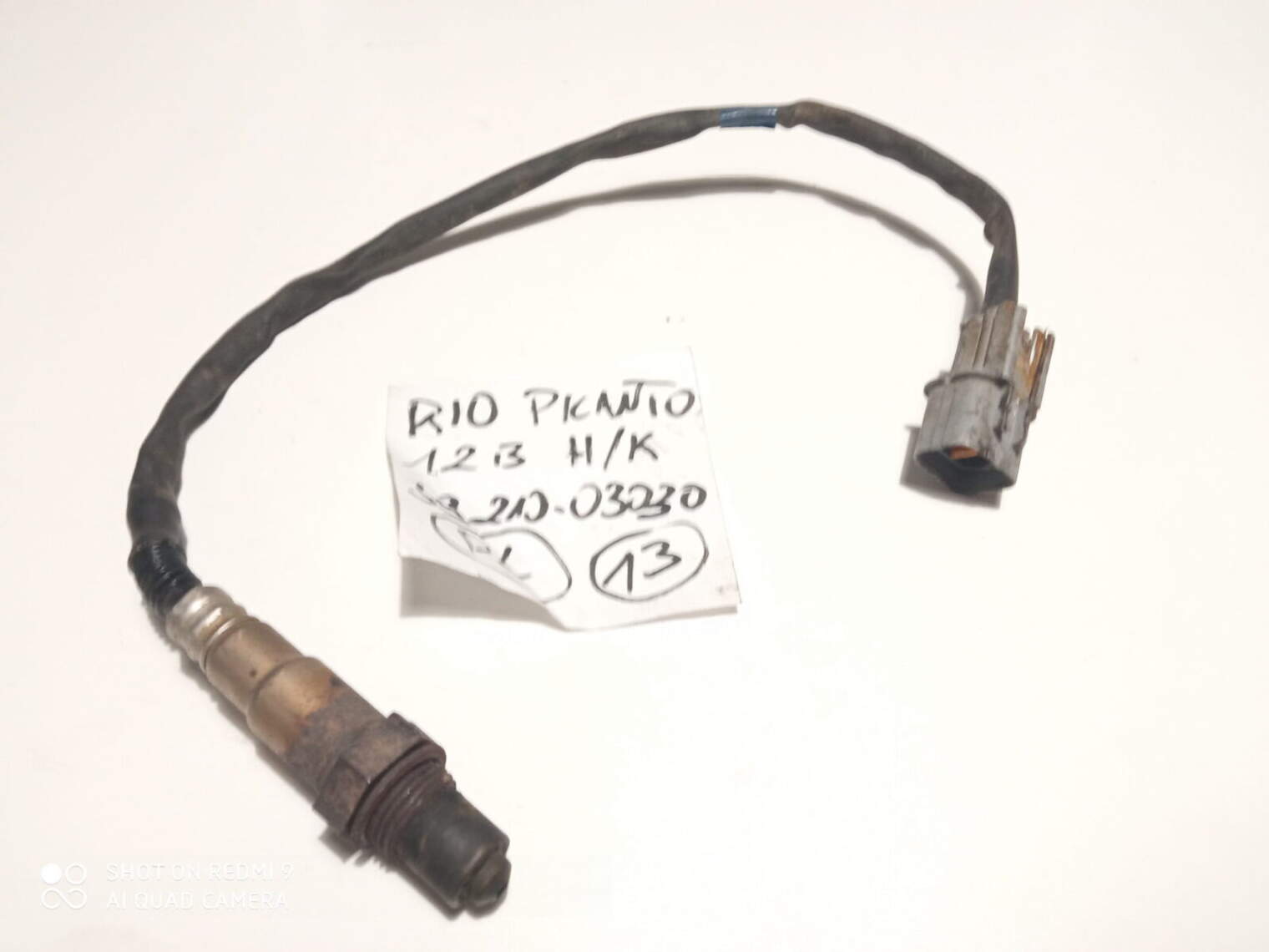Kia Rio Picanto Hyundai 1.2b Sonda Lambda 39210-03030