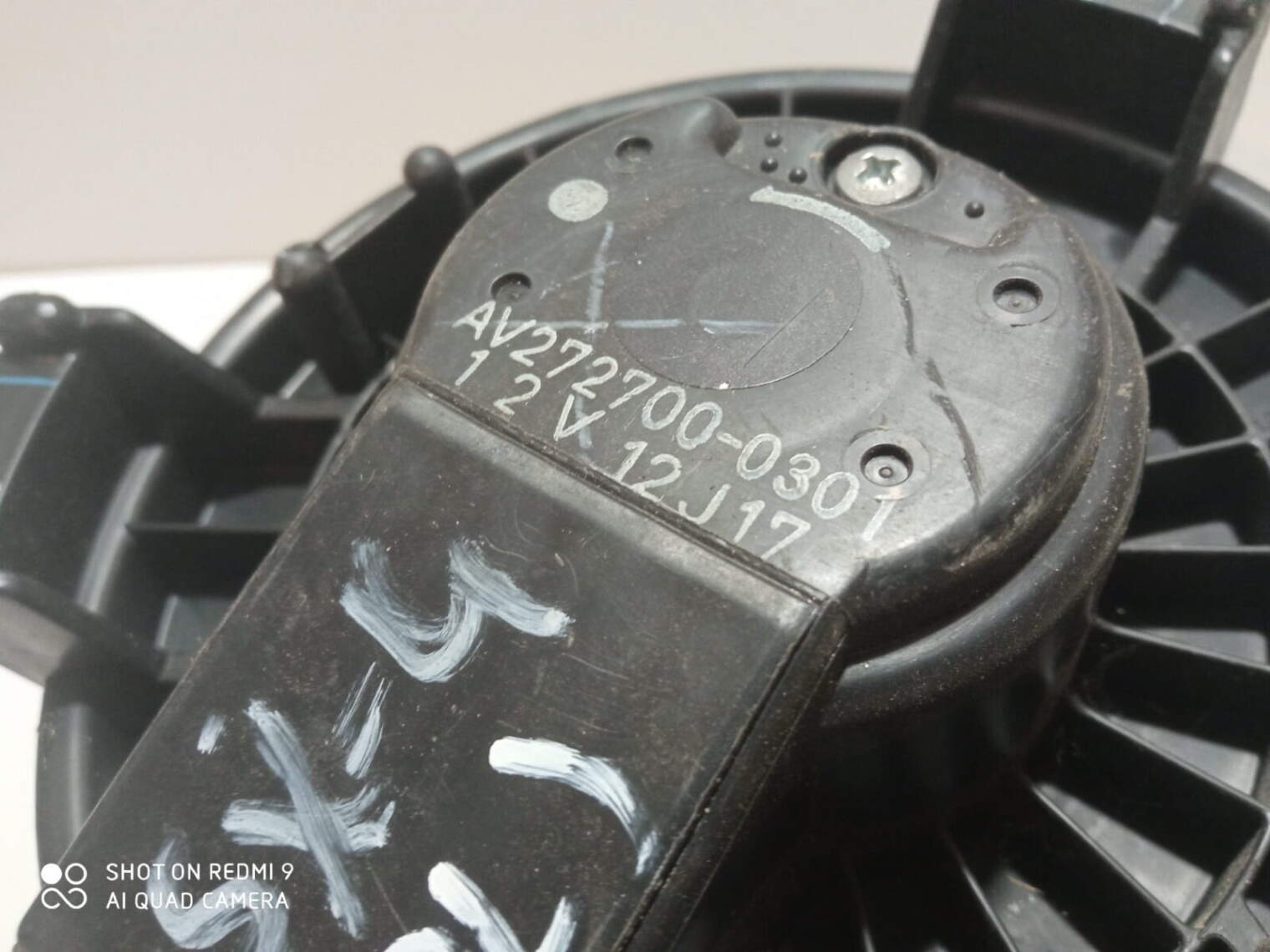Suzuki Sx-4 Fiat Sedici Dmuchawa Nawiewu Nagrzewnicy Av272700-0301 - obrazek 2