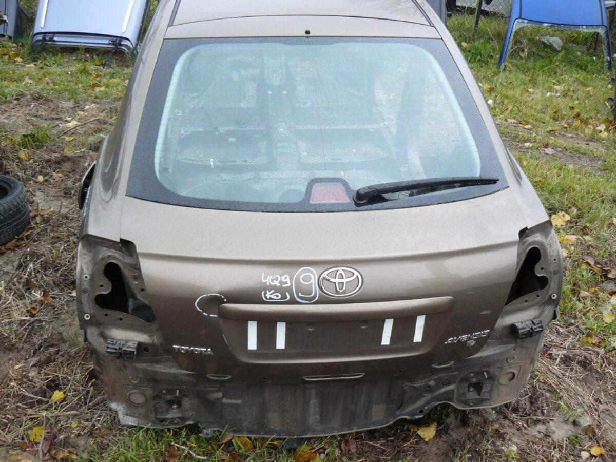 Toyota Avensis 2003r T25 Klapa Szyba Tył 4q9