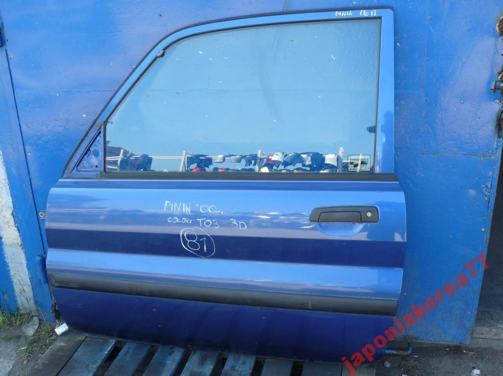 Mitsubishi Pinin 2001 Drzwi Lewy Przód Kołor T03 3drzwi