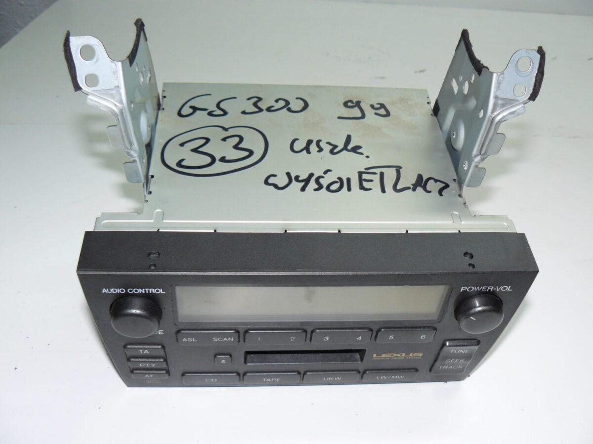 Lexus Gs300 2001 2002 R Radio 86120-3a541
