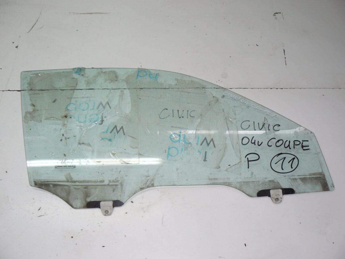 Honda CIVIc Coupe 04r Szyba Boczna Prawa Przednia