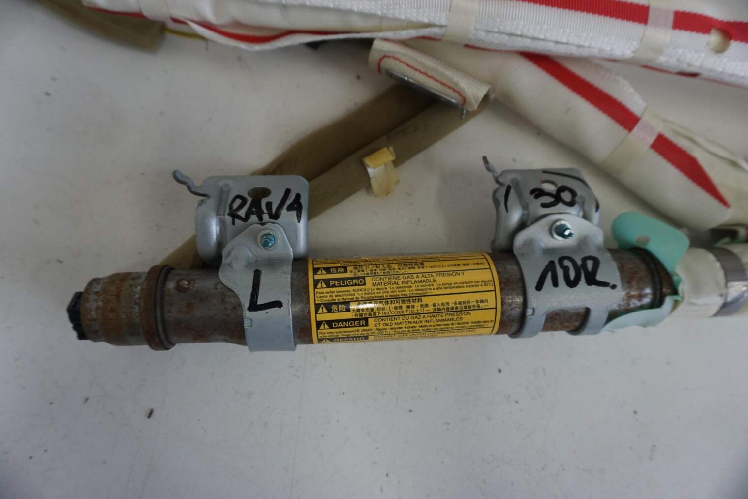 TOYOTA RAV-4 III PODUSZKI POWIETRZNE AIRBA KURTYNA 606024702D - obrazek 7