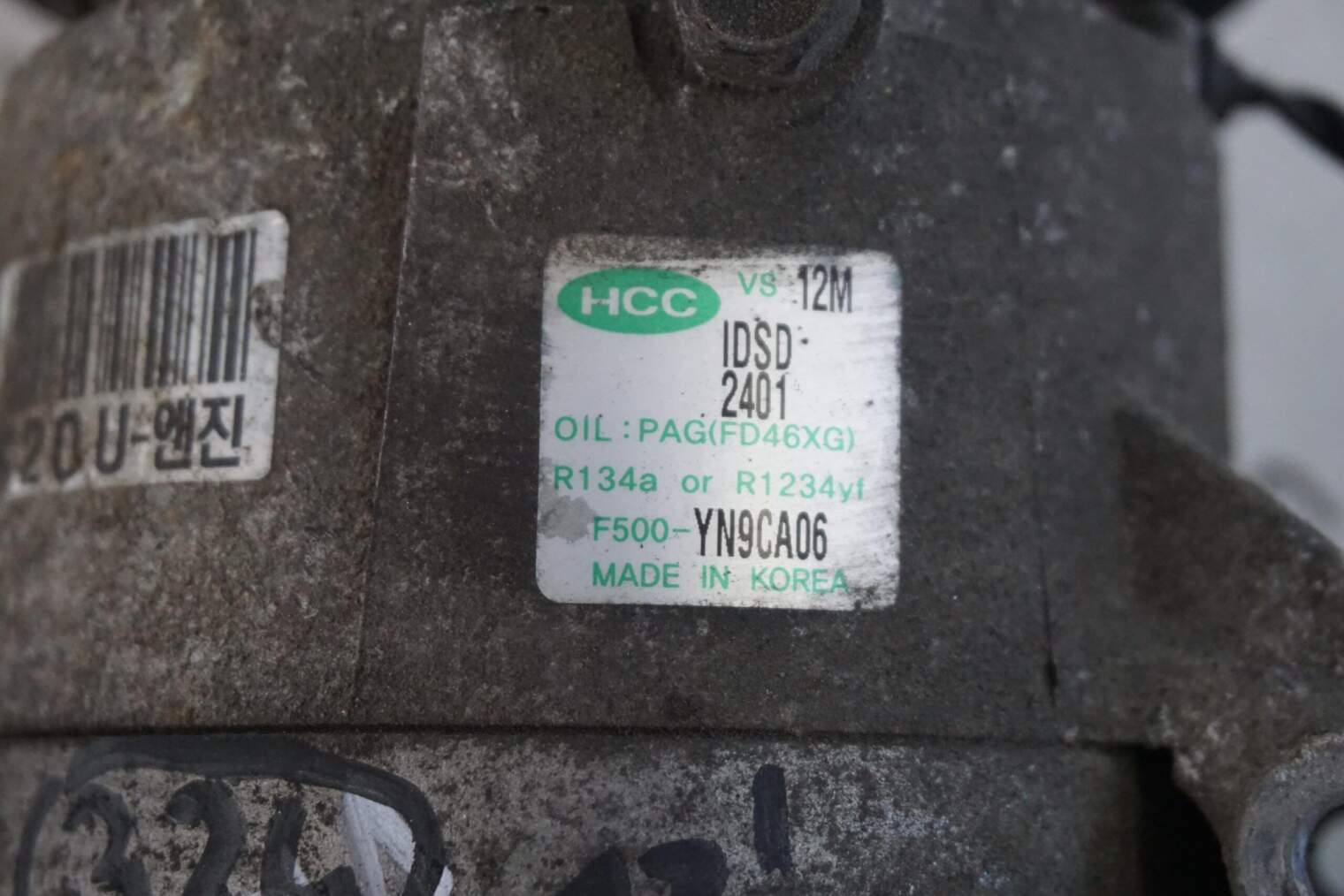 Kompresor klimatyzacji sprężarka Kia Venga 1.6D F500-YN9CA06 - obrazek 3