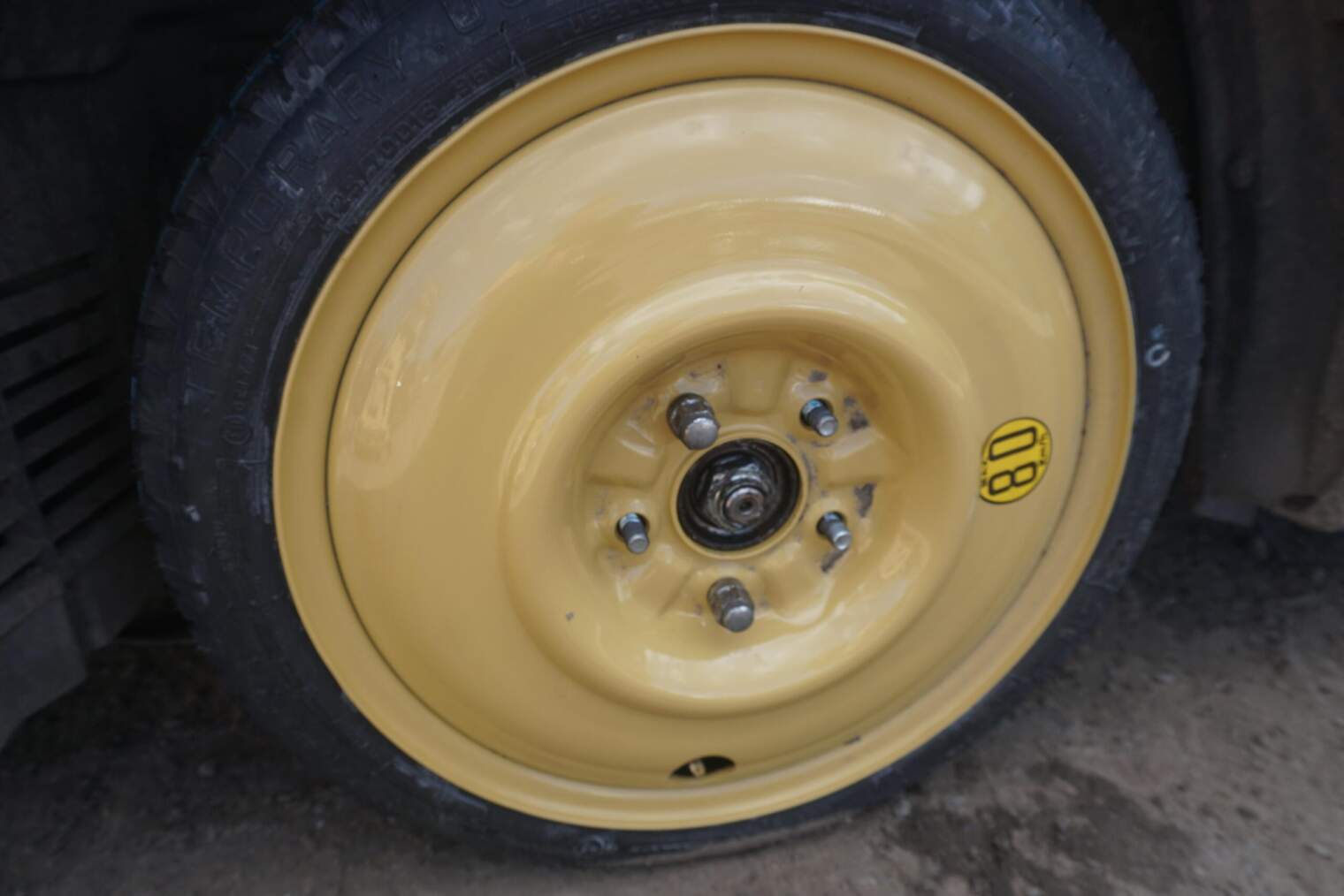 KOŁO DOJAZDOWE DOJAZDOWKA HONDA CIVIC VIII IX UFO MAZDA 3 5 125/70D16 5x114,3 et43-57 64,1 - 67,1mm - obrazek 2