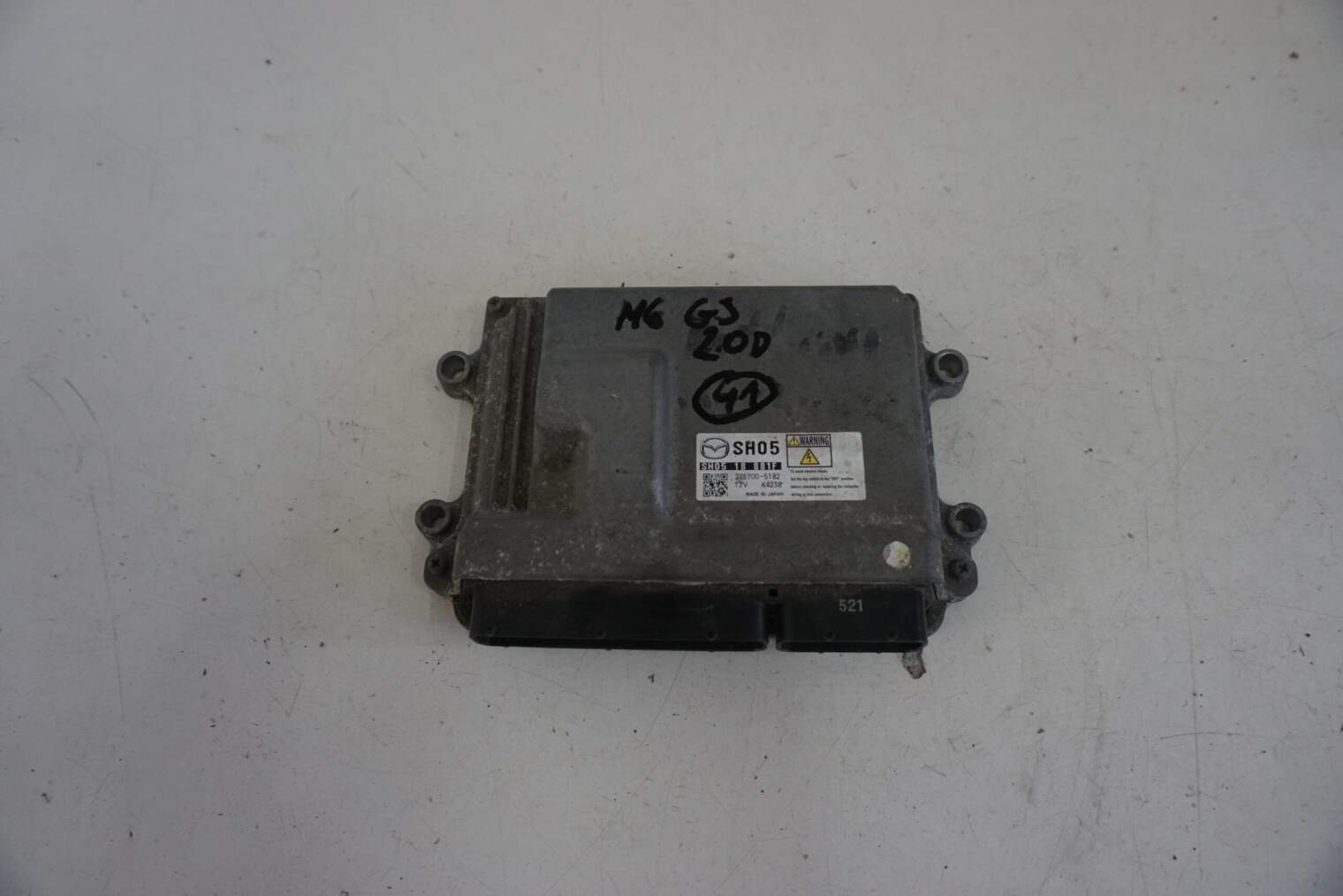 MAZDA 6 GJ STEROWNIK SILNIKA 2.2DIESEL SH05 18 881F SH0518881F