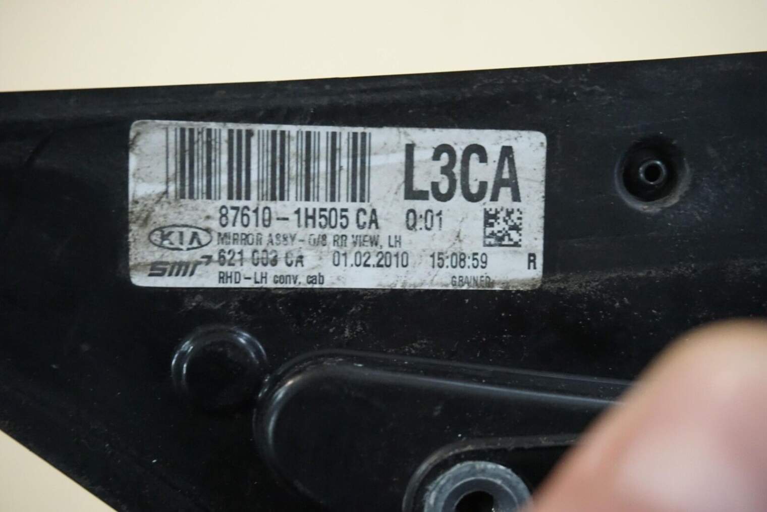 KIA CEED I LUSTERKO LEWE 87610-1H505 CA - obrazek 5
