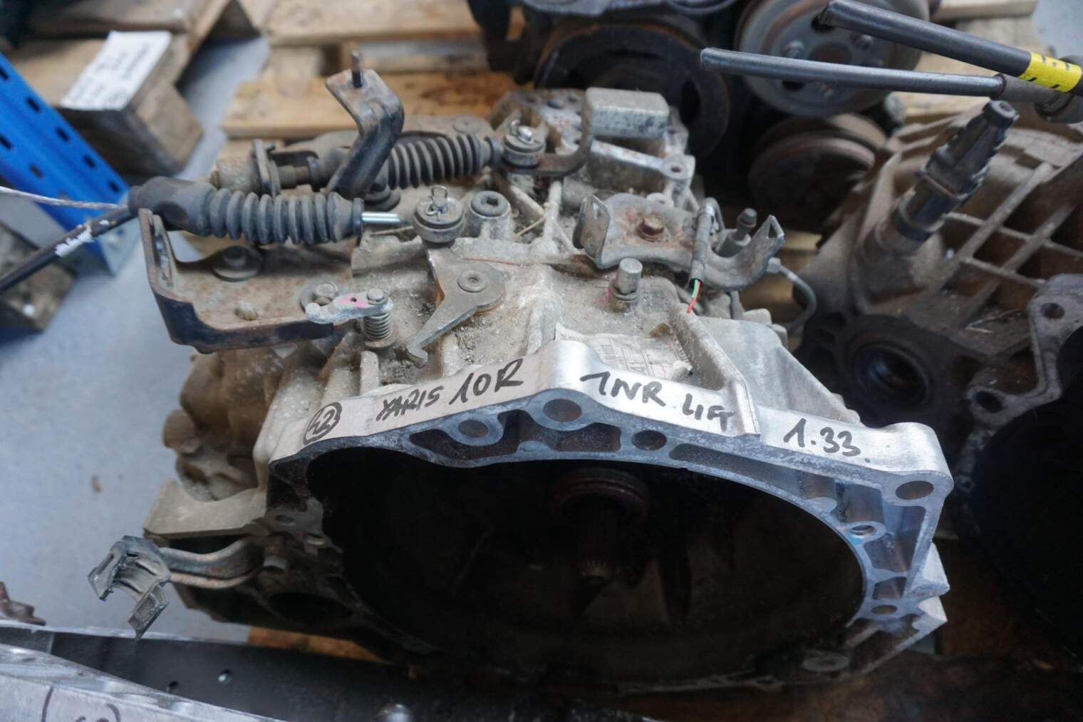 TOYOTA YARIS II LIFT SKRZYNIA BIEGÓW 6BIEGÓW 31115-0D090 NR.42