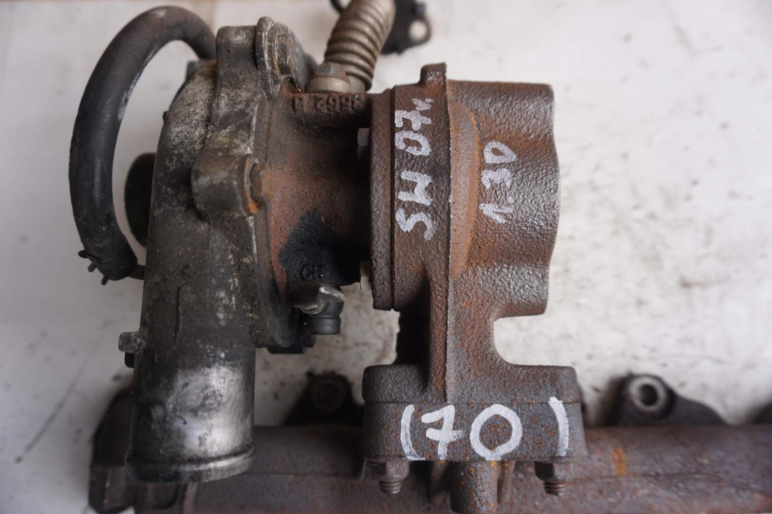 SUZUKI SWIFT MK6 TURBOSPRĘŻARKA 73501344 H6710006774 - obrazek 2