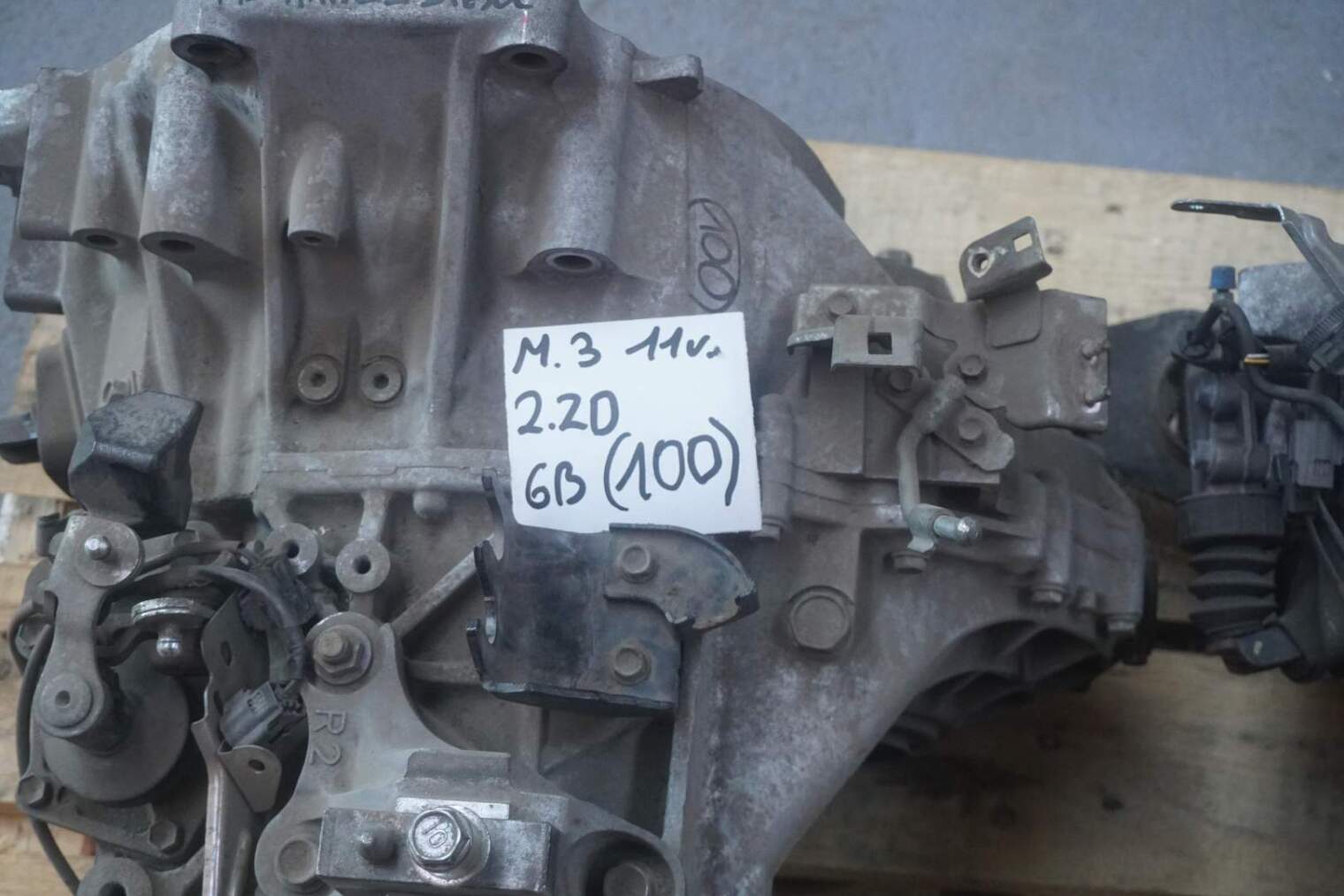 MAZDA 3 BL SKRZYNIA BIEGÓW 4R1N-B 2.2DIESEL nr.100 - obrazek 2