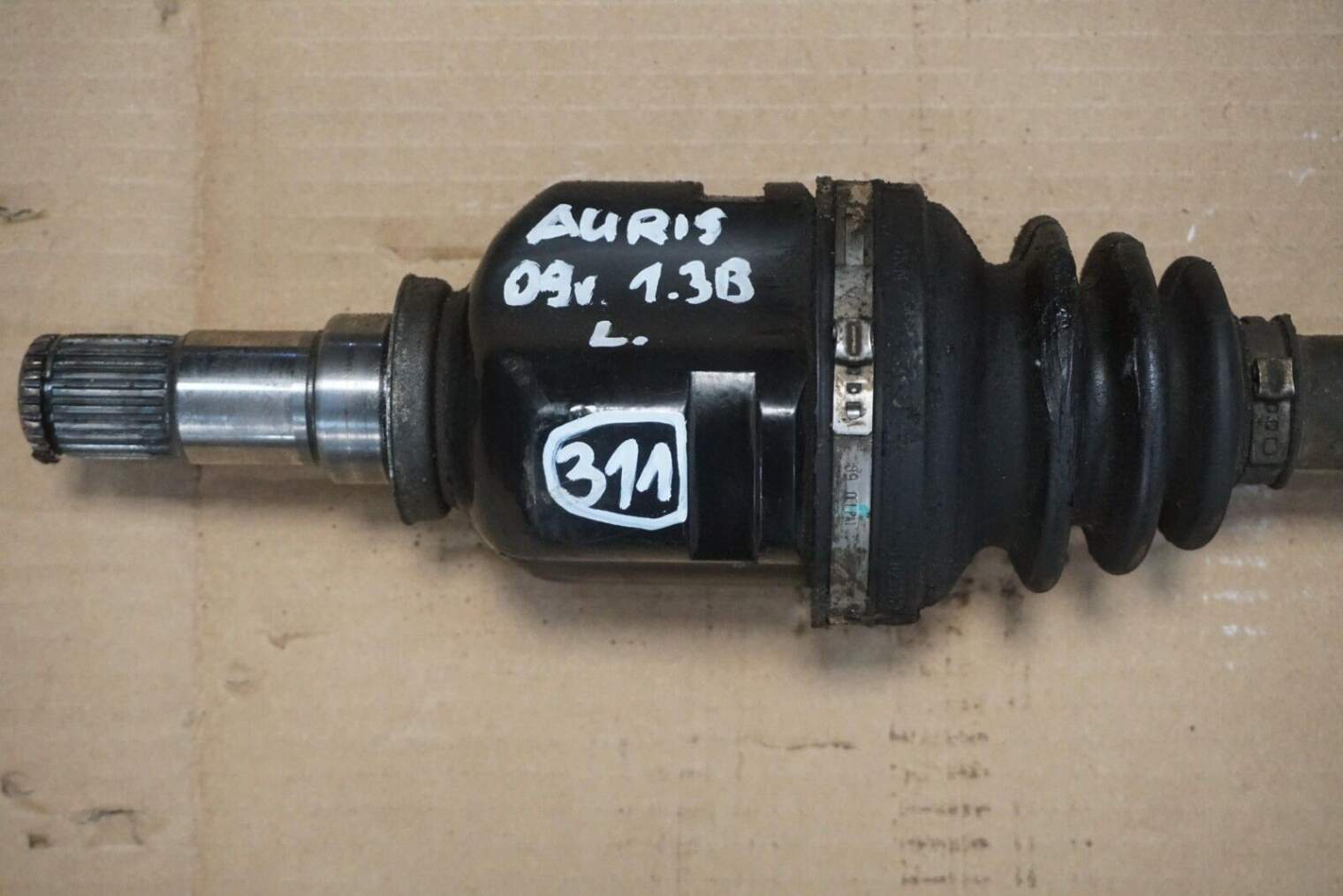 TOYOTA AURIS E15 2008-2012R 1.33B 1NR EC60 LEWA PÓŁOŚ PRZEGUB 4342002610 , 4342002611 - obrazek 2