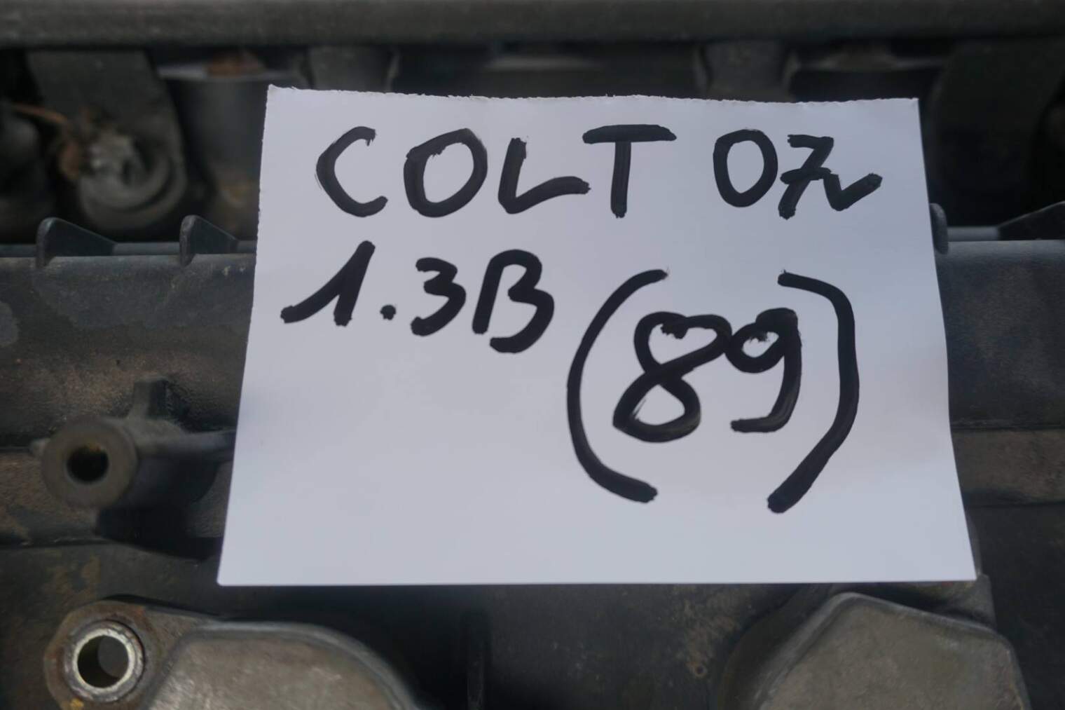 MITSUBISHI COLT Z30 VI SILNIK 1.3BENZYNA Z3_A, Z2_A nr.89 - obrazek 6