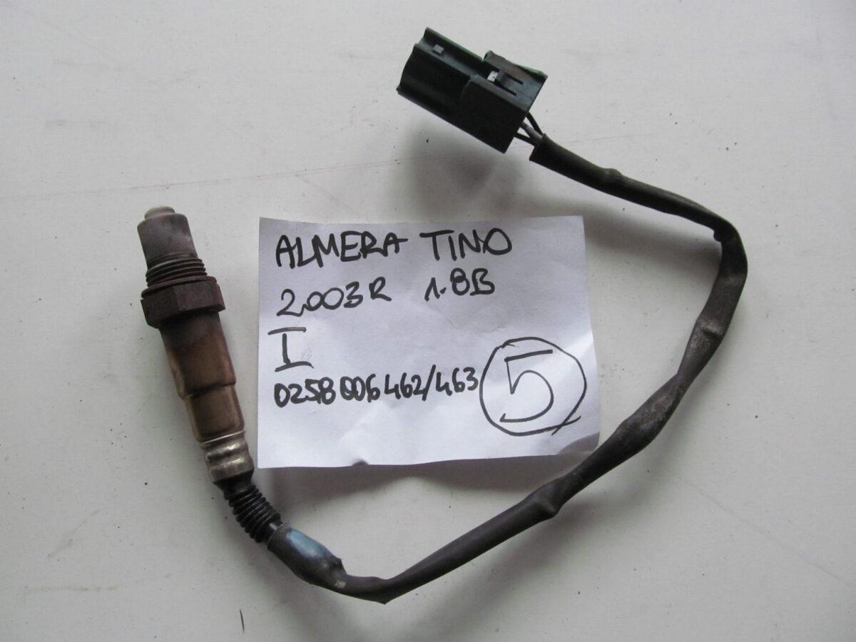 Nissan Almera N16 2003r 1.8b Sonda Lambda 0258006462 /463