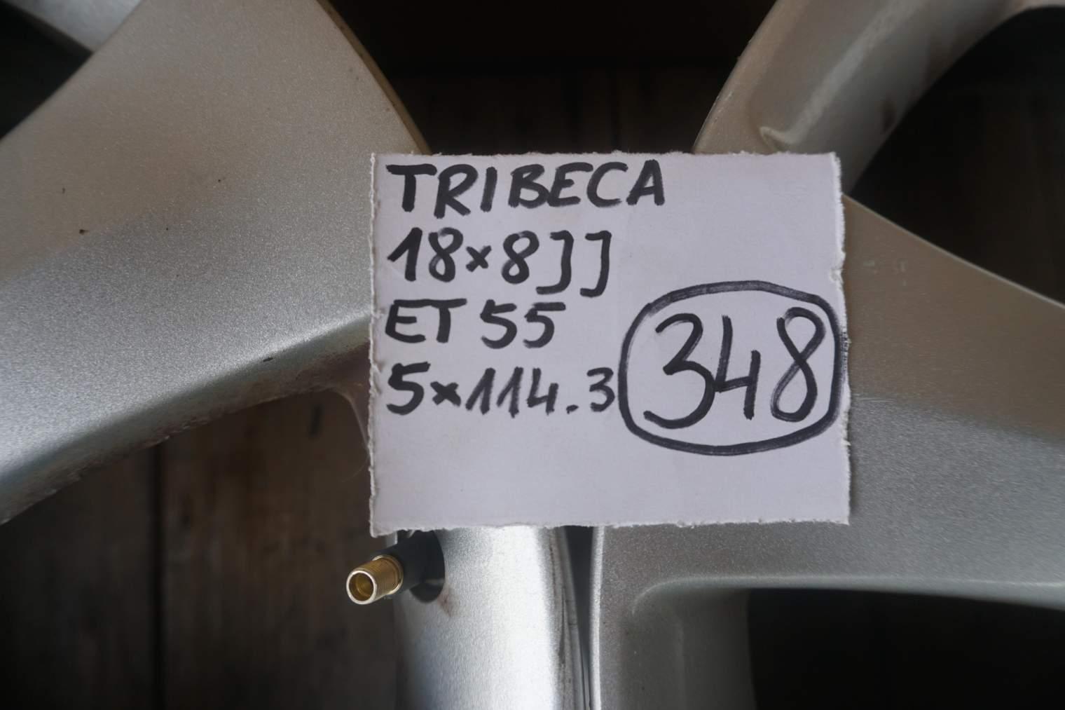 SUBARU TRIBECA FELGA ALUMNIOWA 18X8J ET55 5x114,3 28111XA02A - obrazek 2