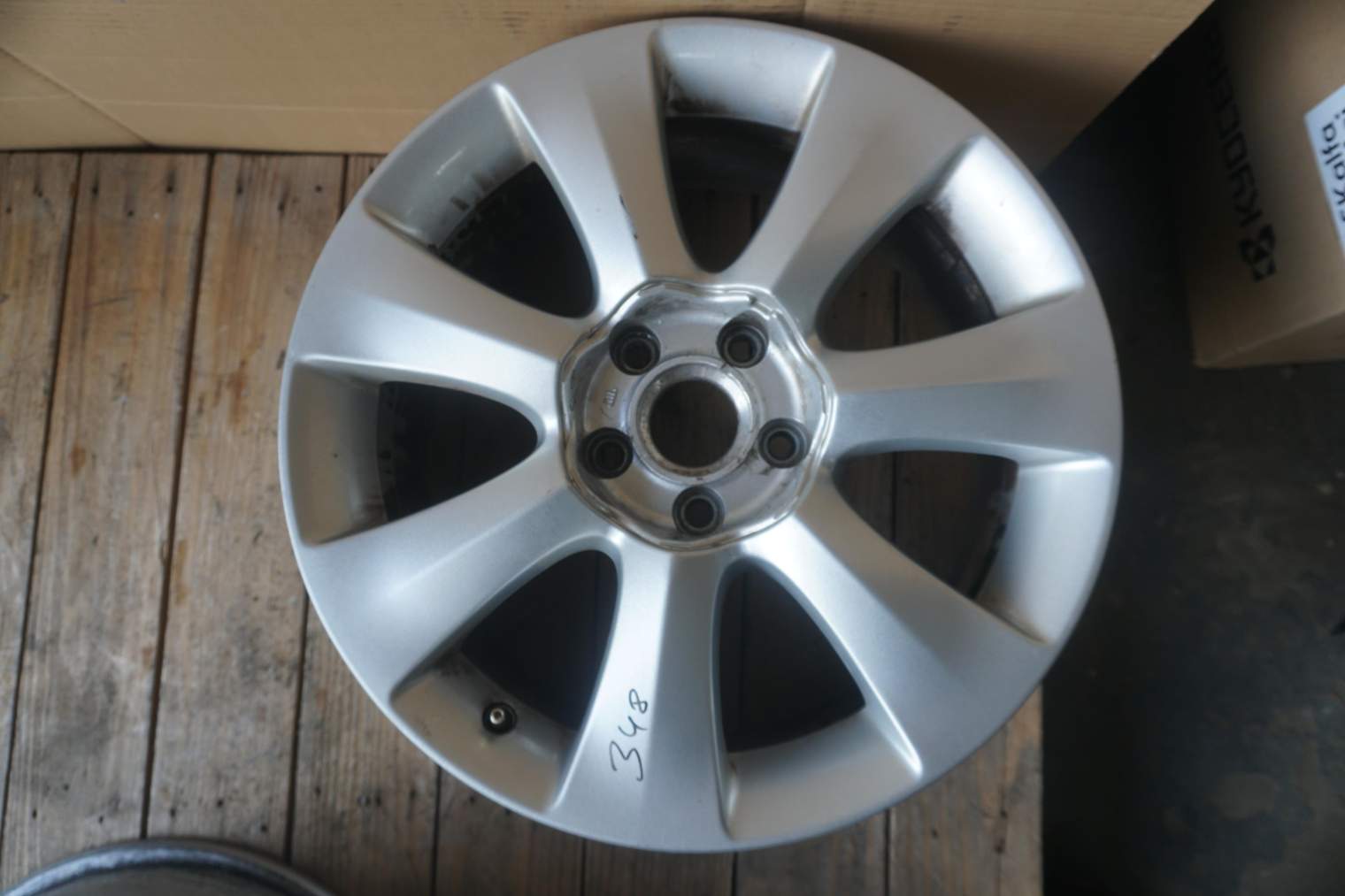 SUBARU TRIBECA FELGA ALUMNIOWA 18X8J ET55 5x114,3 28111XA02A - obrazek 11