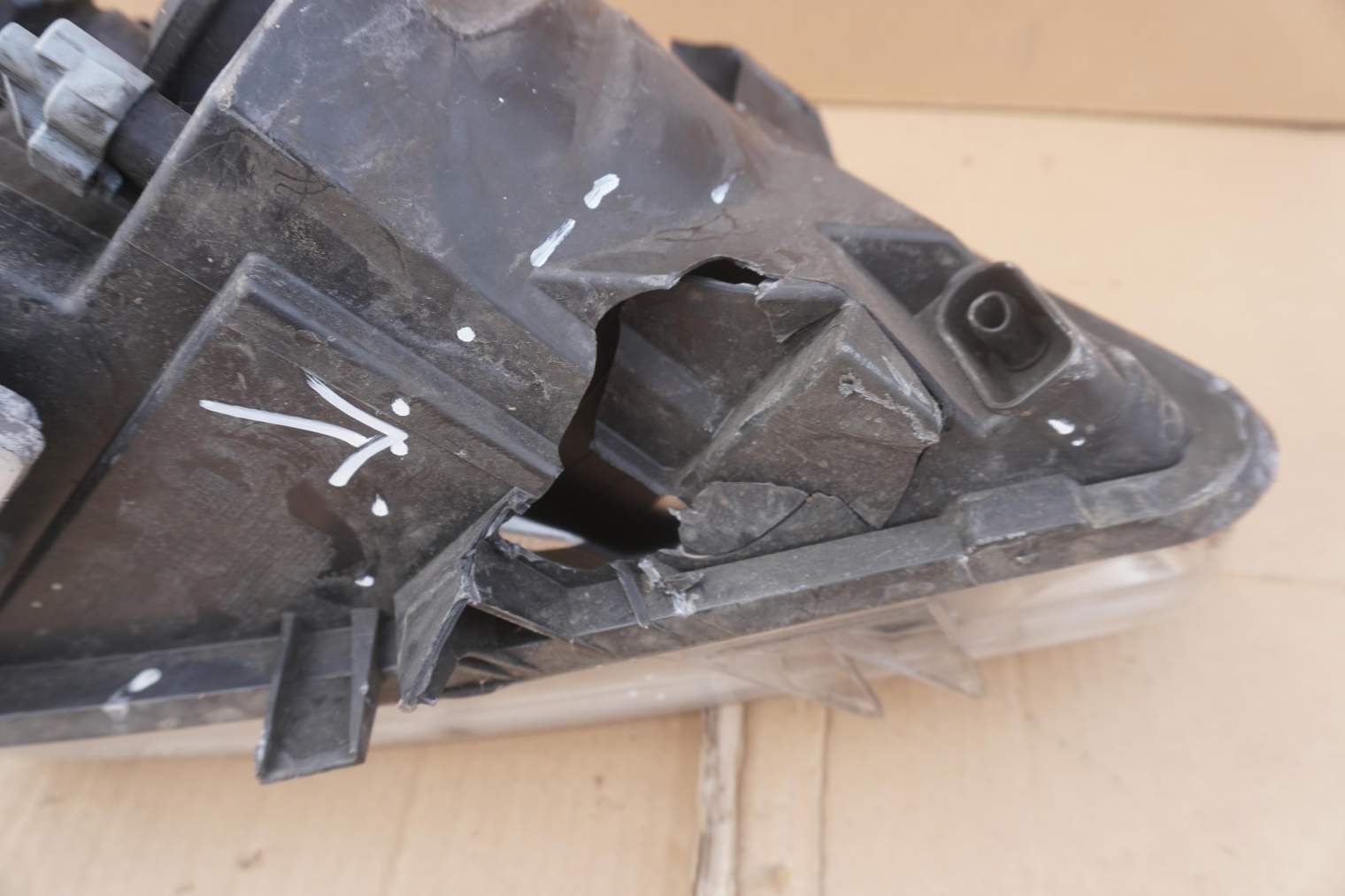NISSAN QASHQAI J10 2007-2009R LEWA PRZEDNIA LAMPA XENON KLOSZ PRZETWORNICA 5DV008290-00 - obrazek 8