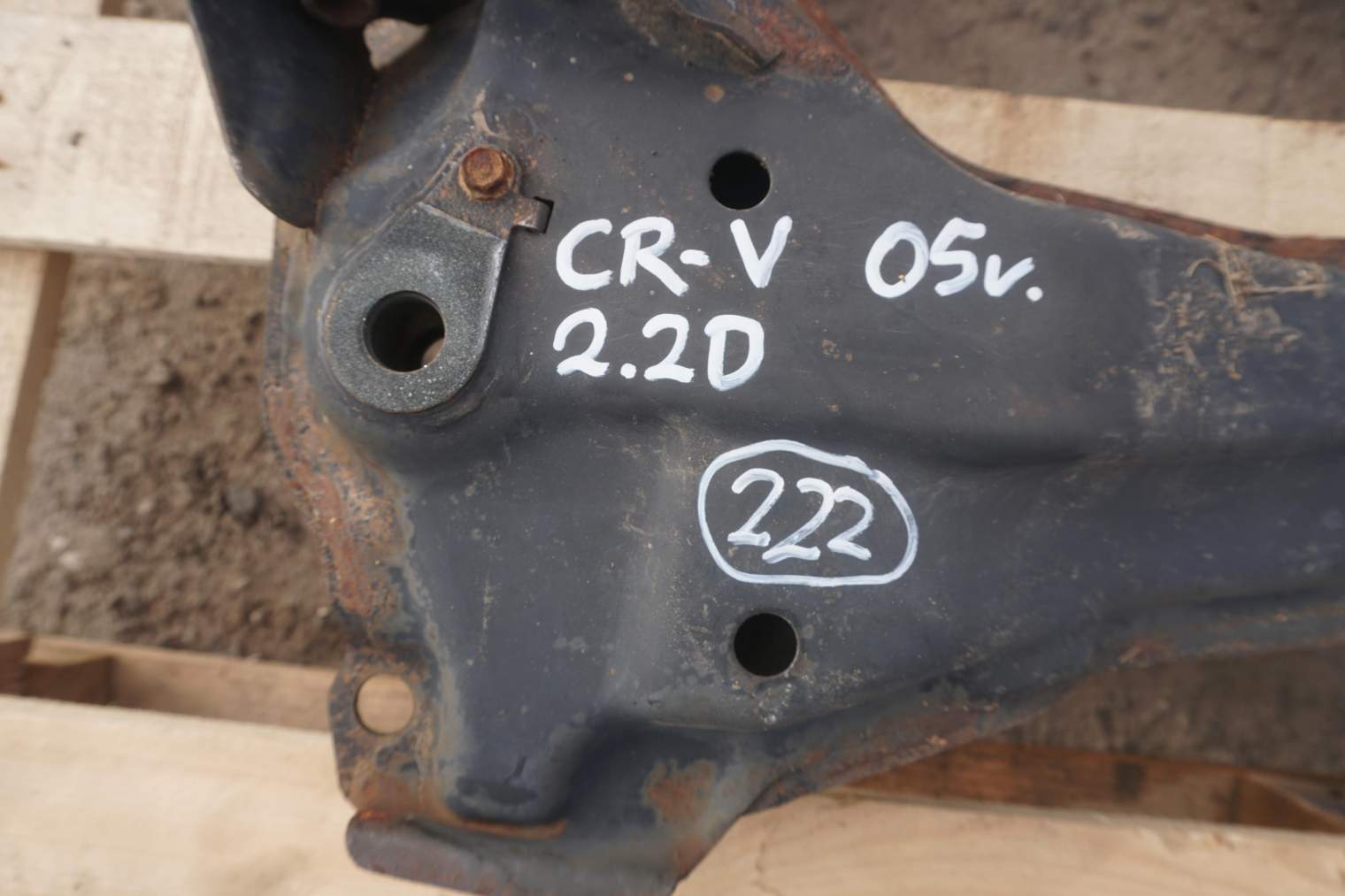 HONDA CR-V II 2.2 diesel RAMA POMOCNICZA SANKI BELKA ZAWIESZENIA 50200SKNE10 - obrazek 2