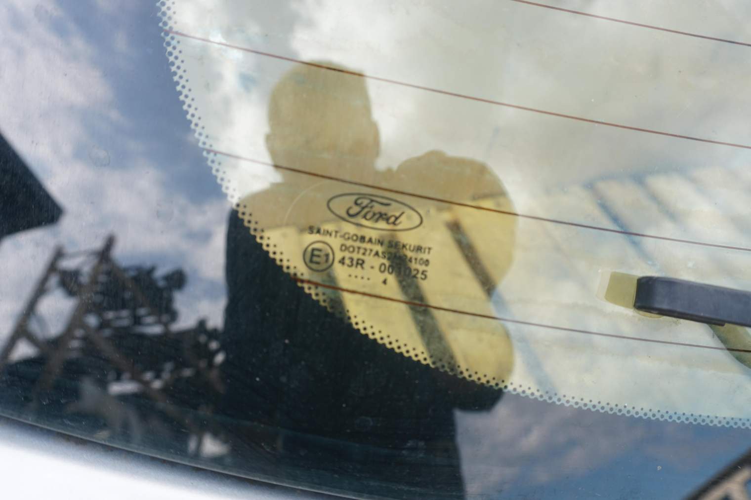 FORD MONDEO MK3 KLAPA BAGAŻNIKA SREBRNA - obrazek 4