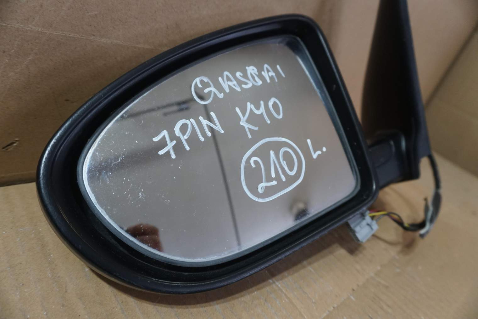 NISSAN QASHQAI J10 LUSTERKO LEWE KY0 - obrazek 7