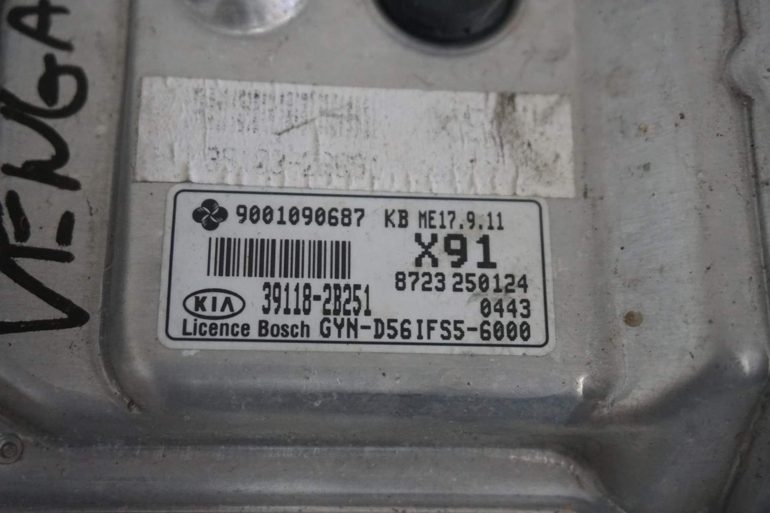 KIA VENGA STEROWNIK SILNIKA 39118-2B251 - obrazek 2
