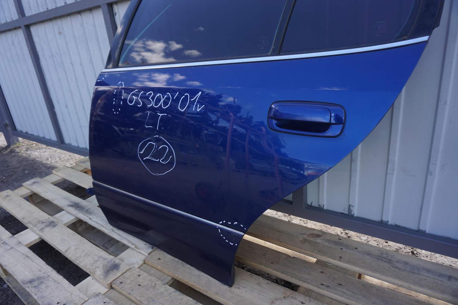 LEXUS GS II DRZWI TYLNE LEWE 8L4 - obrazek 9